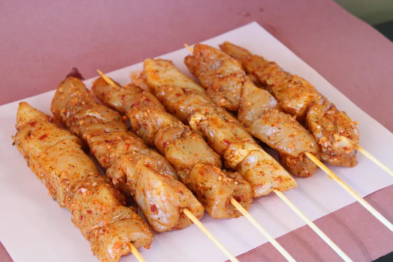 Piri Piri Chicken Kabobs